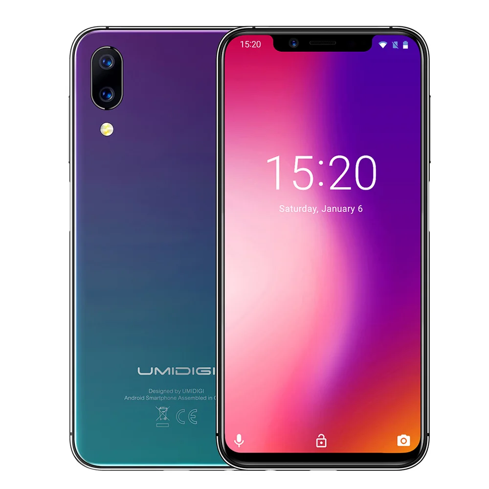 UMIDIGI One Pro 4G Smartphone 5.86 inch Android 8.1 MTK6763 Octa Core 4GB+64GB 12.0MP+5.0MP Dual Back Cameras 3250mAh Cellphone UMIDIGI One Pro 4G Smartphone 5.86 inch Android 8.1 MTK6763 Octa Core 4GB+64GB 12.0MP+5.0MP Dual Back Cameras 3250mAh Cellphone