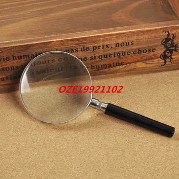 

1PCS Student Lens 3X Handheld Magnifier Reading Magnifying Glass Jewelry Loupe