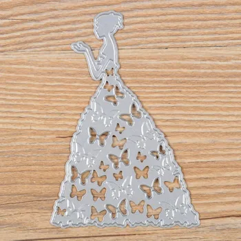 

Princess Cutting Dies Stencil Scrapbooking Album Paper Card Decorative Craft DIY