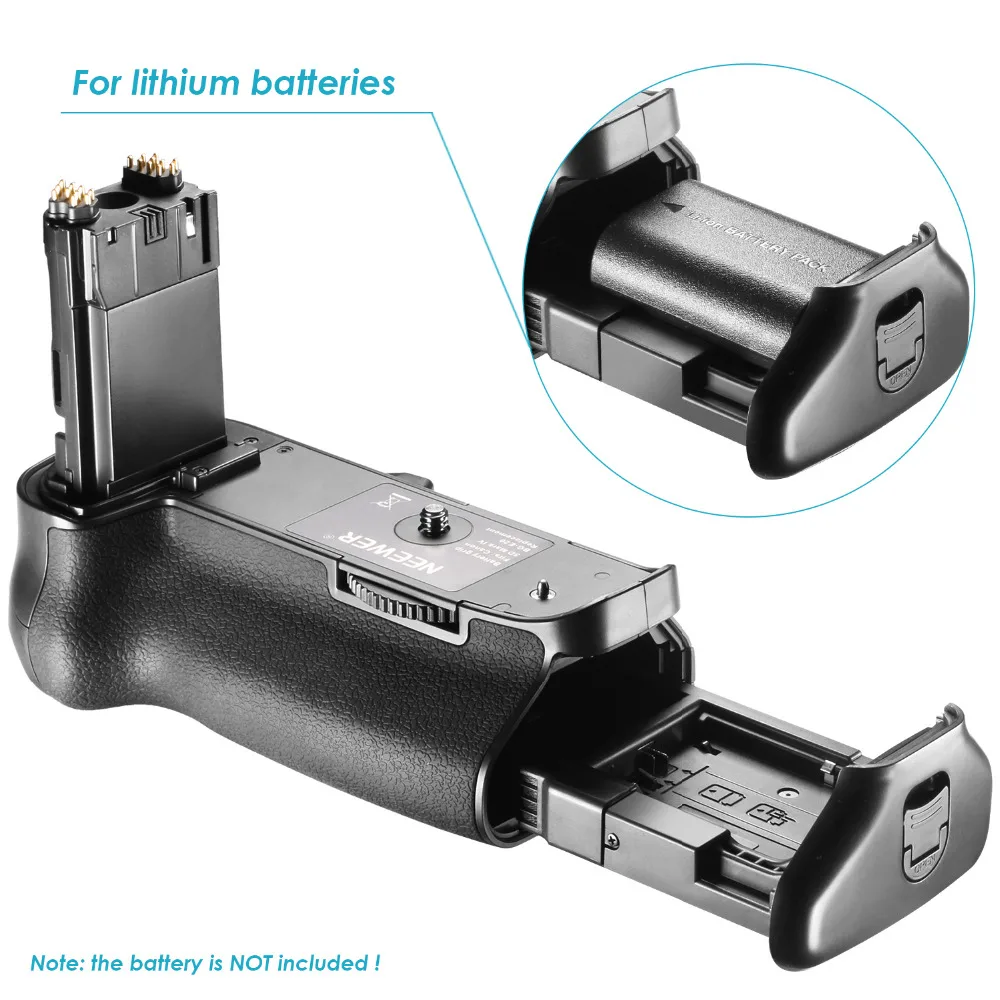 Запасная аккумуляторная батарея Neewer NW 5D Mark IV Canon BG E20 с 2 аккумуляторами 7 4 В 2000