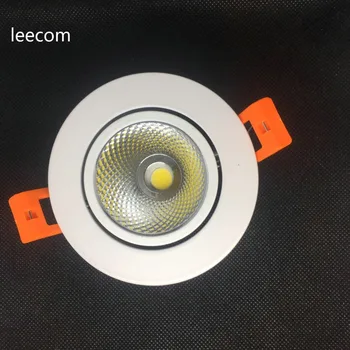 

new deisign model 10pcs 3w Bright Recessed White Led Downlight Cob Spot Light Decoration Ceiling Lamp Ac 85-277v 5years warranty