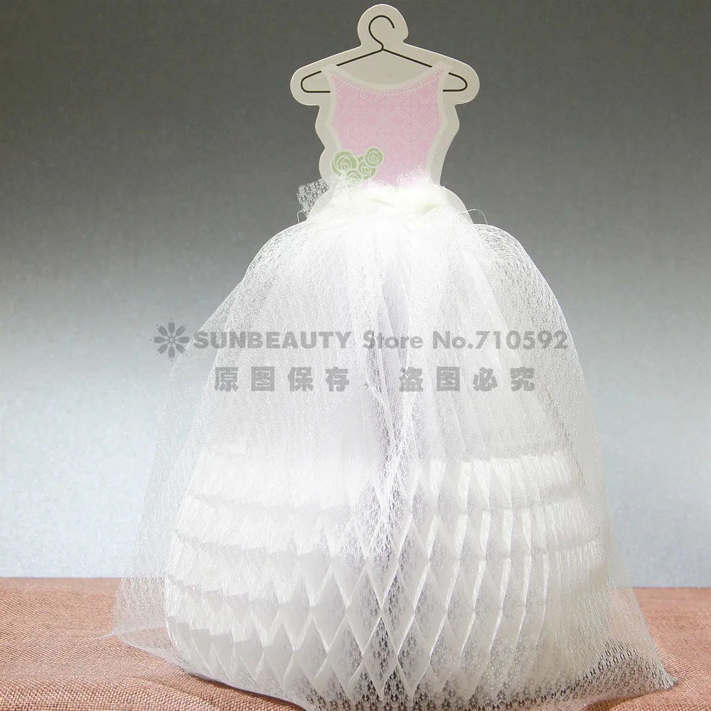 Honeycomb Wedding Dress Table Center Decoration Bride Honeycomb Wedding Dress Table Center Decoration Bride Marriage Gauze Centerpiece Anniversary In Party Diy Decorations From Home