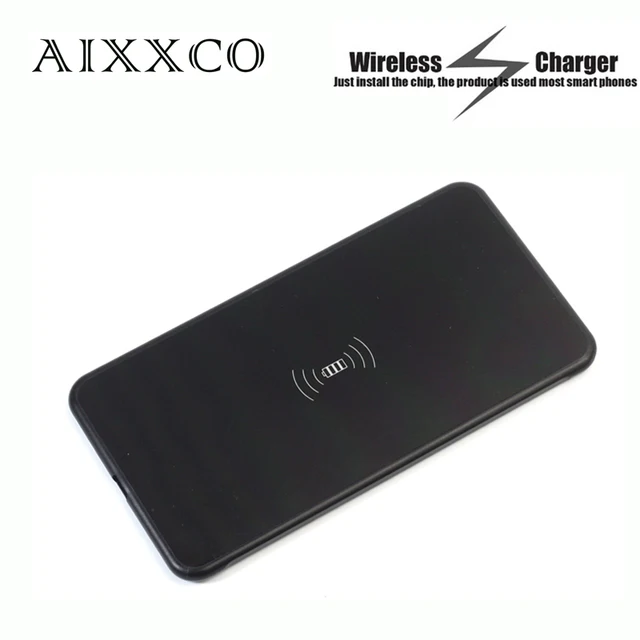 AIXXCO 5 мм ультра Тонкий Беспроводной зарядки передатчика Ци стандарт Беспроводной зарядное устройство для Samsung Galaxy S6 Edge Plus/Note5/S7 края