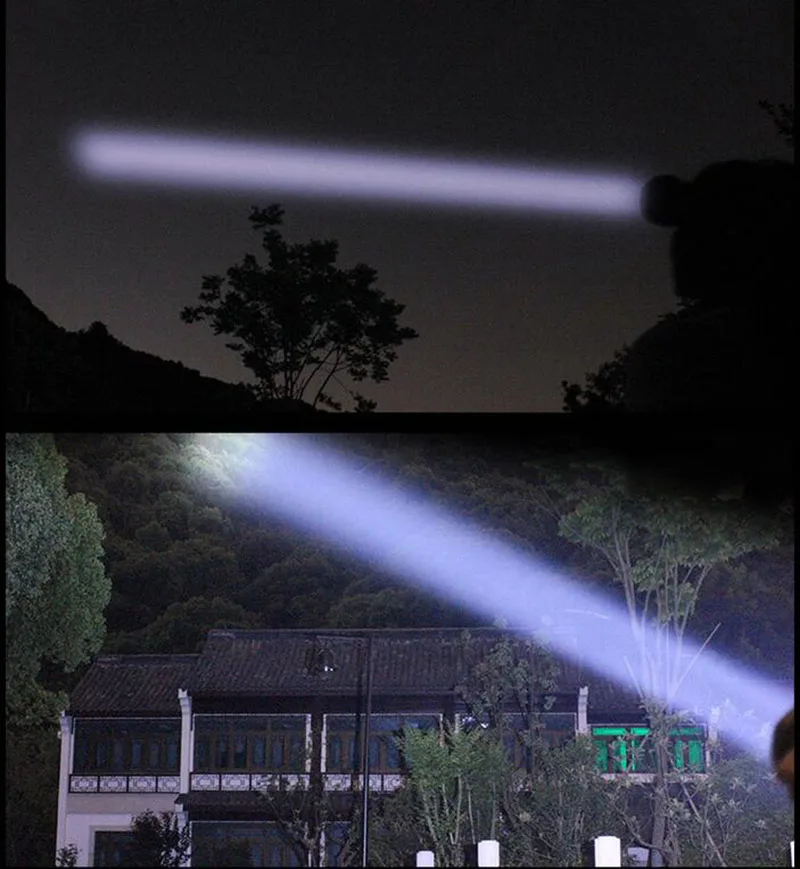 Tocha de Longo Bateria para a para a Pesca 65 de Alta Potência w Levou Farol Super Brilhante Farol Cabeça Alcance Luz Frontale Lampe Pesca Camping 17 China led headlight Suppliers