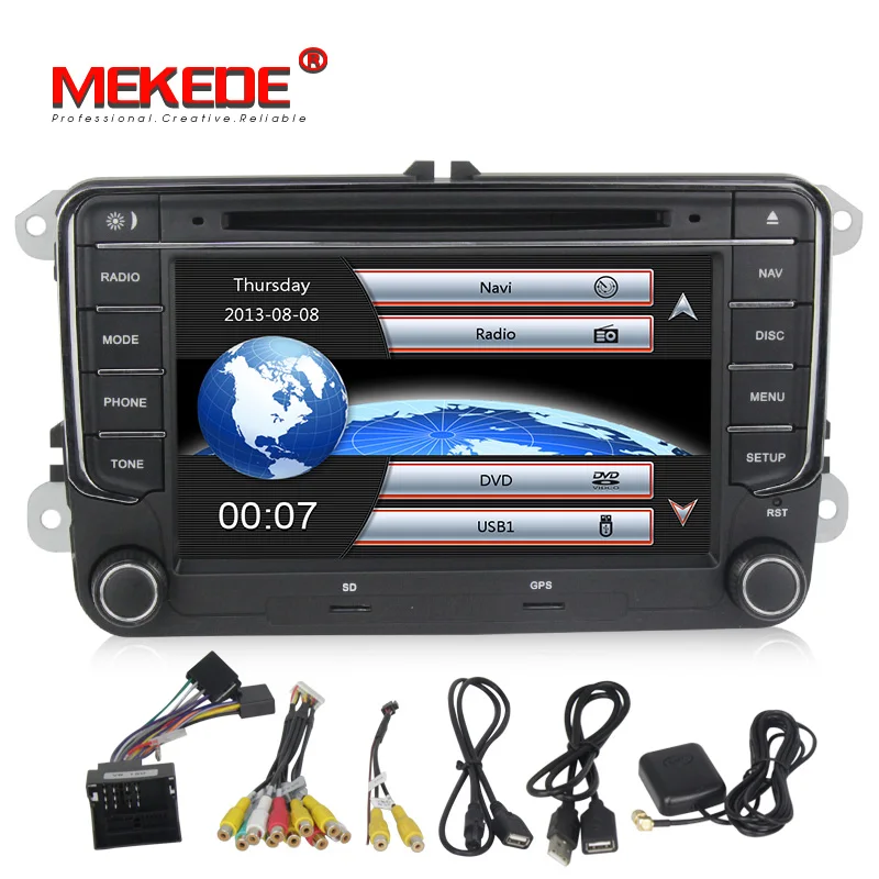 Sale free shipping original style Car Multimedia DVD Player For VW Seat Skoda Fabia Roomster Superb Octavia passat CC golf 6 caddy 5