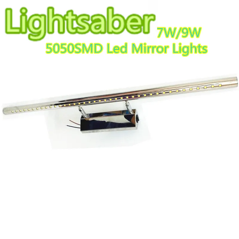 Bathroom Light 5w/7w/9w Led mirror lights Stainless steel Make Up Lamps