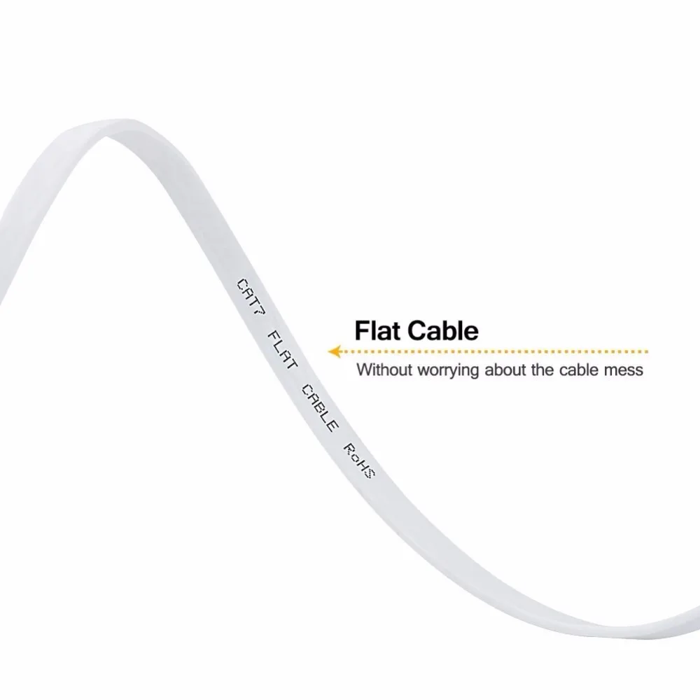 Cat7-Ethernet-Flat-Patch-Network-Cable-Shielded-STP-with-Snagless-Rj45-Connectors-30cm-1ft (1)