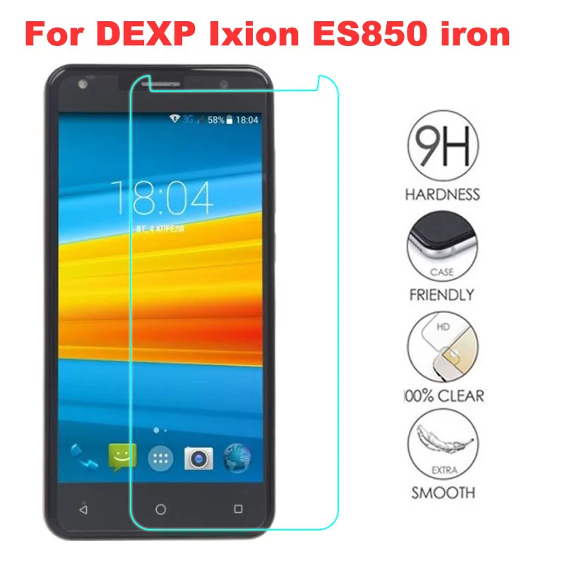 DEXP Ixion ES850 закаленное Стекло 2.5D 0 26 мм 9 H Премиум для защитная пленка|Защитные