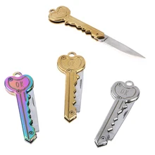 Нож Мини открывалка выживания брелок для ключей гаджет Складной Карманный Брелок-открывалка кольцо коробка пакет мульти инструмент кемпинг открытый клинок письмо открытый набор