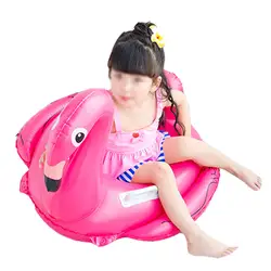 Надувной фламинго бассейна лодка плавание кольцо поплавок детей плот трубка малыш матрасы кольцо Летние Водные развлечения бассейн