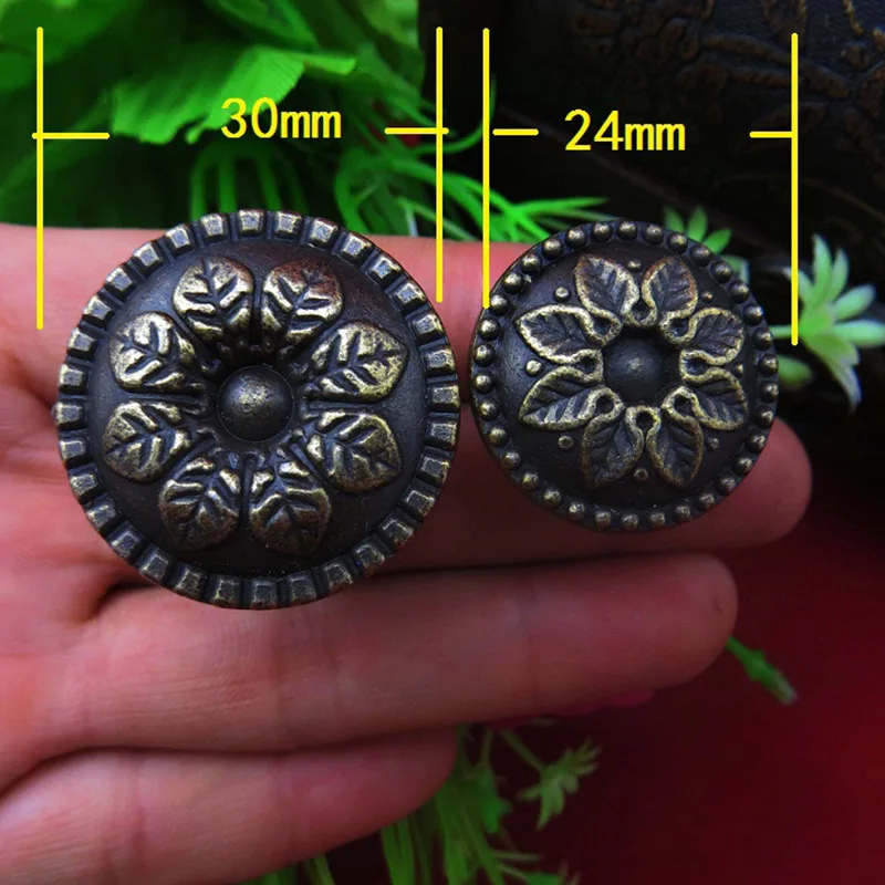 10pcs 30*18mm Antique handle alloy vintage cabinet knobs drawer handle cabinet handle small wardrobe handle 30MM
