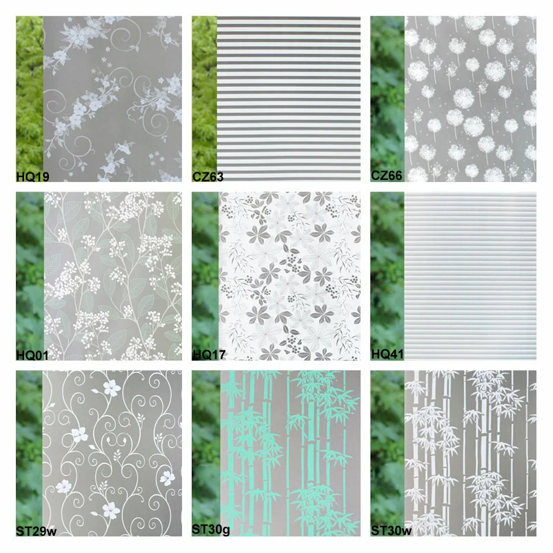 

45*100cm Window Film CAFELE Self Adhesive Privacy Waterproof Insulation Home Decor Frosted Glass Sticker Bedroom Bathroom Staff