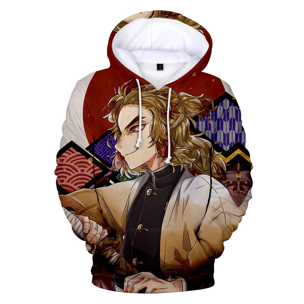 Aikooki горячая Распродажа демон убийца Kimetsu без Yaiba 3D толстовки для мужчин/для