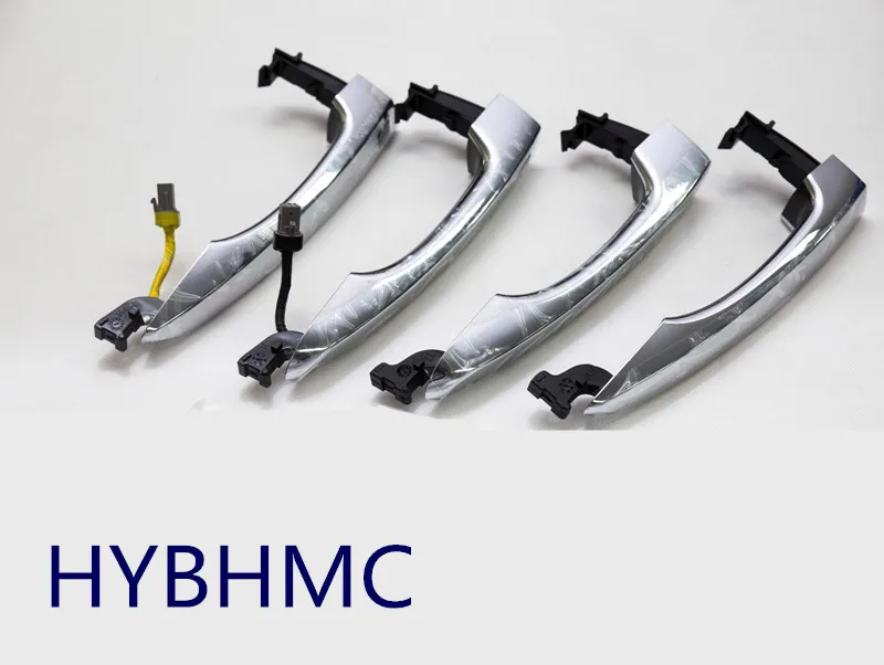 Оригинальная хромированная внешняя дверная ручка Smart Key для Hyundai Tucson 2016 2018 82651D3710