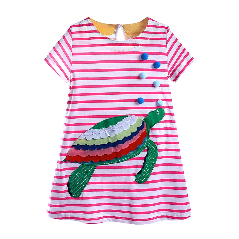 

Toddler Dress for Girls Clothe Brand Cotton Casual Princess Dress Cartoon Kids Dresses Children Clothing Baby Girl Dress MBD099