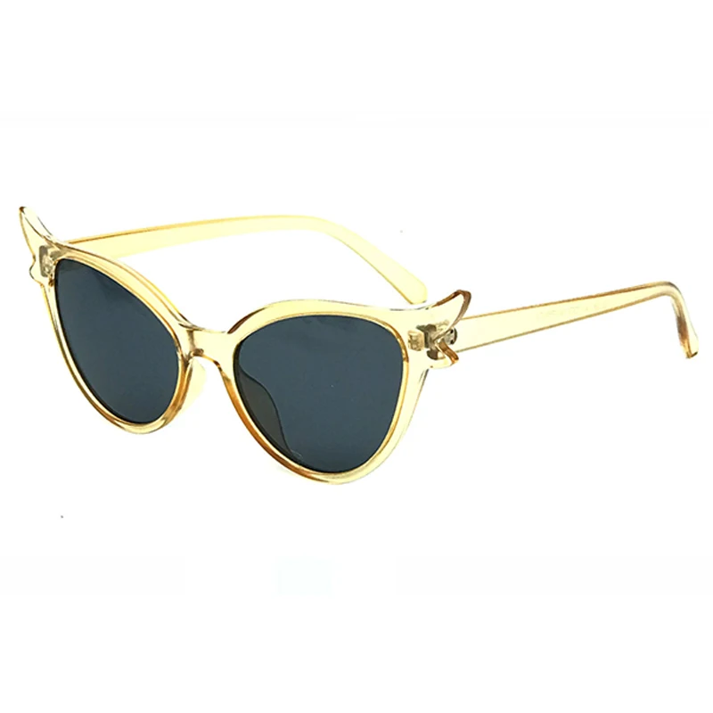 Belmon, модные солнцезащитные очки "кошачий глаз" для женщин, фирменный дизайн, солнцезащитные очки для женщин, Ретро стиль, Oculos Cateye, цветные линзы для женщин RS678 - Цвет линз: RS678 C3