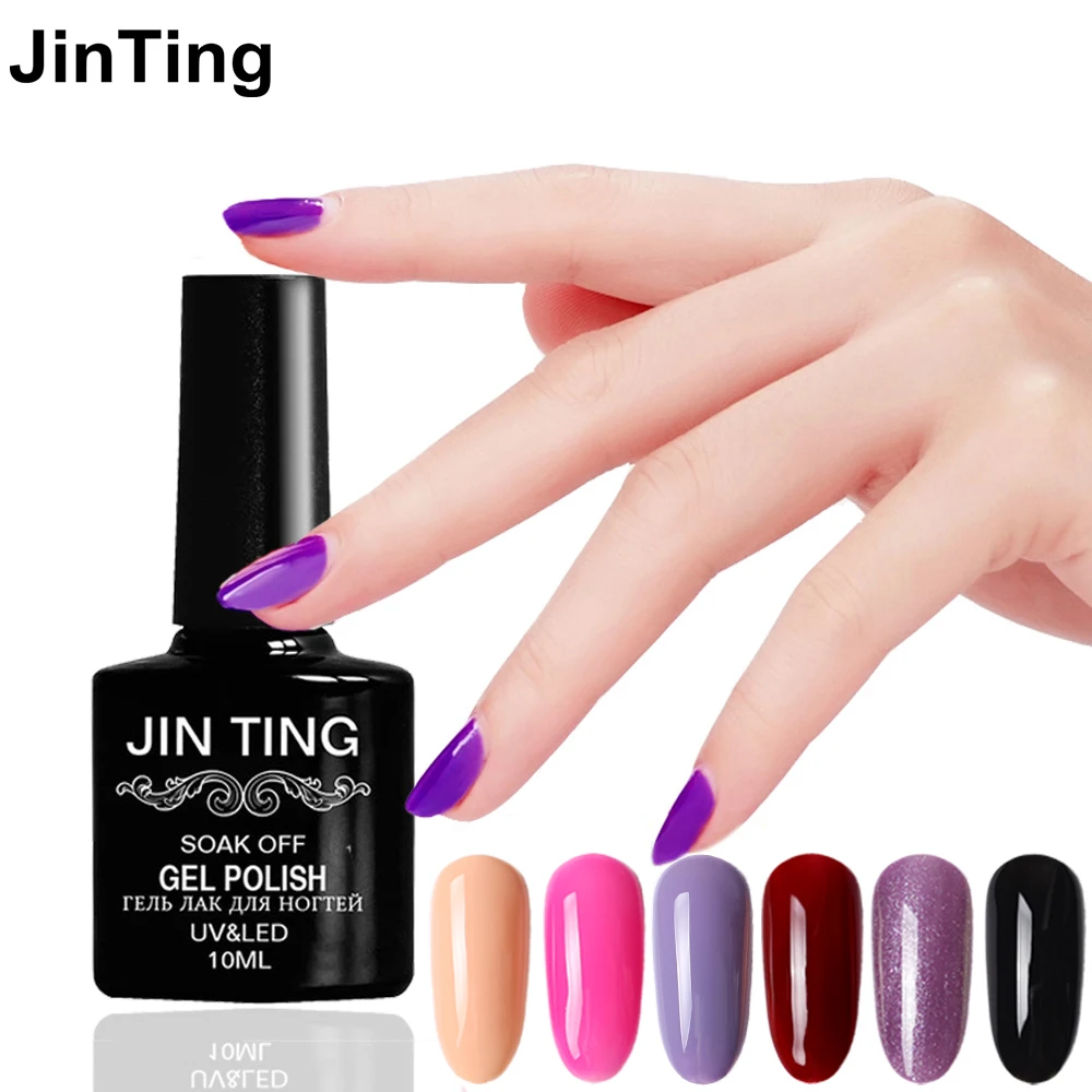 Гель лак для ногтей JINTING 36 цветов дизайна DIY дизайн длинный ластиг замачиваемый УФ