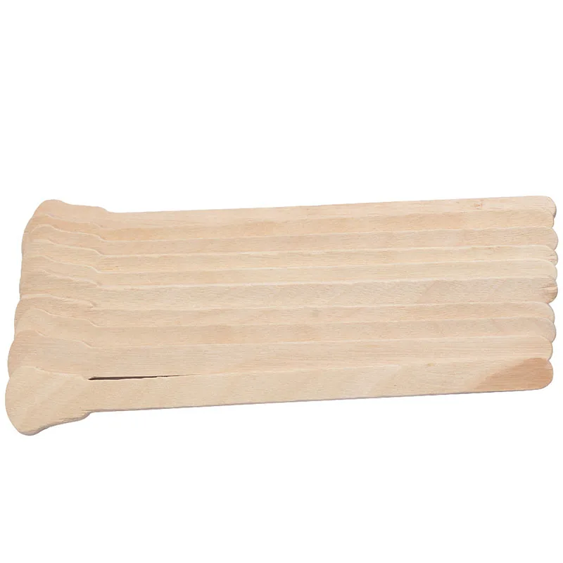 10 шт. деревянный вощеный шпатель для воска языковой депилятор бамбуковые палочки для бровей лица Инструменты для удаления волос воск аппликатор для депиляции