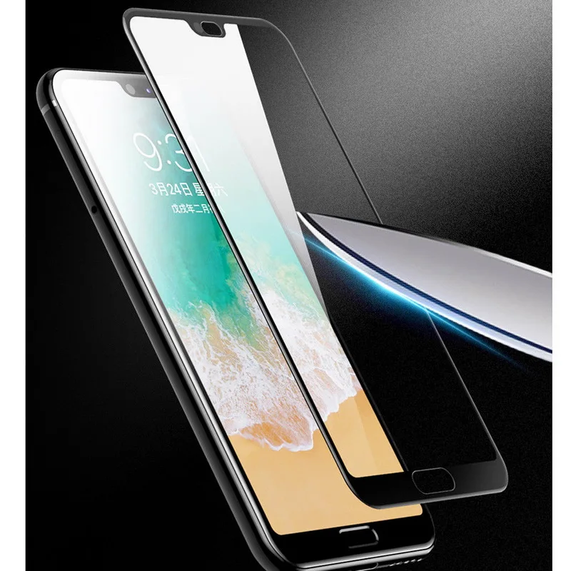 

1PC Front Tempered Glass Case for Huawei P20 Pro P20 Plus Ultra Slim Scratch-Resistant Screen Protector Film For Huawei P20 Lite