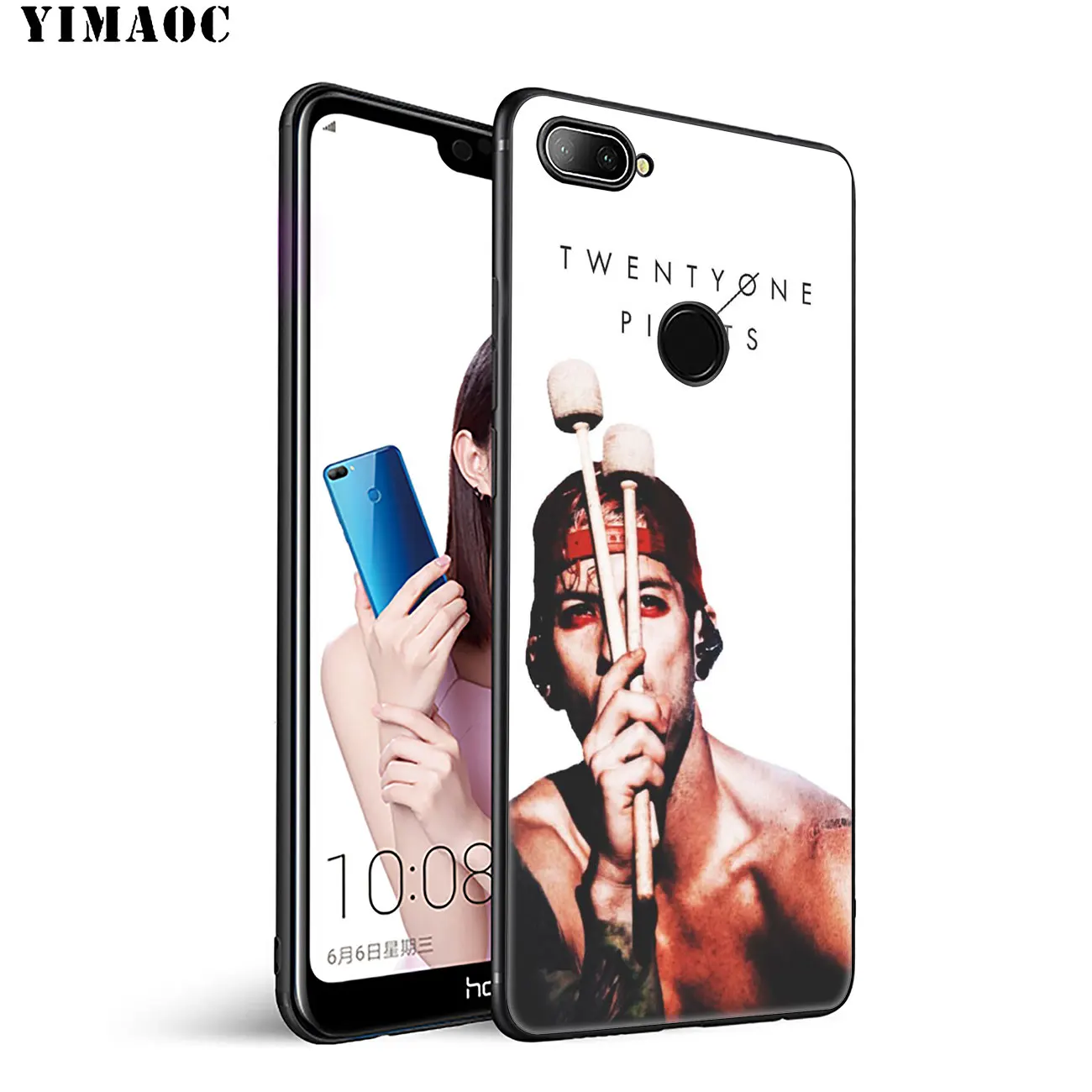 Мягкий силиконовый чехол YIMAOC twenty one pilots Trench для телефона Huawei Honor 20 Pro 8C 8X 8 9 9X 10 Lite 7X 7A