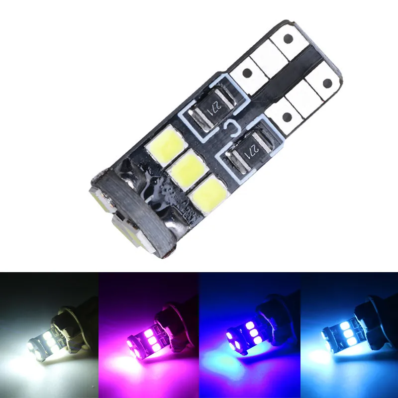 1pc T10 LED W5W Canbus Car Light 9 LED 2835 SMD Interior Light Dome Map