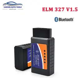 2017 лучшее качество ELM327 Bluetooth/Wi-Fi, V1.5 OBD2 OBDII читатель кода Супер Мини ELM 327 Bluet Android/IOS диагностический инструмент