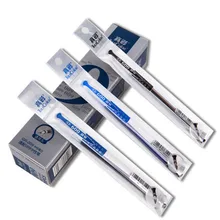 20 шт./кор. Универсальный гелевая ручка вместимость 0.5 мм пуля кончика пера Гелевые Вкладыши для офиса и школьные принадлежности канцелярские