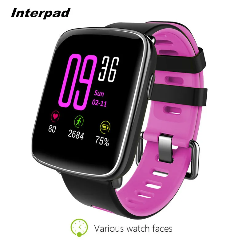 

2017 New Women Smart Watch With Heart Rate Monitor Bluetooth 4.0 IP68 Waterproof Smartwatch For Andriod IOS iphone Apple Watch