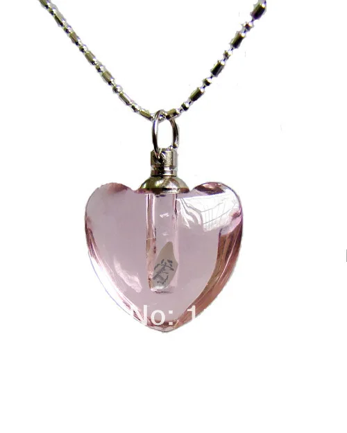

25pcs/lot pink Smooth hearts Rice vials pendants rice vial pendant perfume empty glass bottle glass spray perfume bottl
