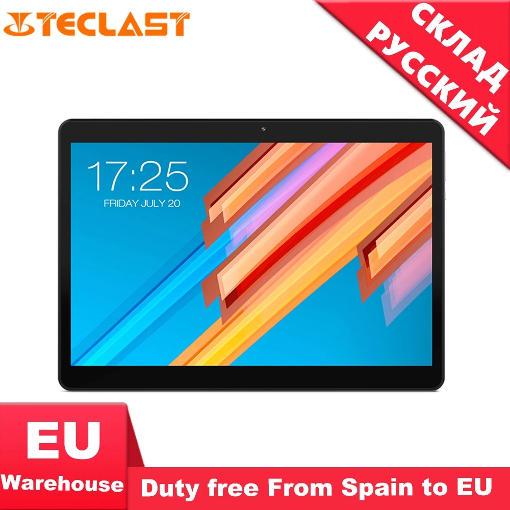 Teclast M20 планшет с 10 1 дюймовым дисплеем четырёхъядерным процессором MT6797X27 ОЗУ 4 Гб