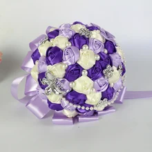 Корейский Свадебный букет невесты искусственная Роза высококлассные свадебные реквизит оптом свадебный букет