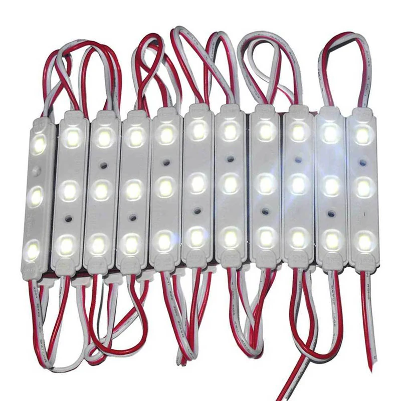 (Pack/100unit) 5730 Injection Led Module Waterproof 3 LED Module