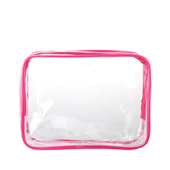 

Clear Transparent PVC Travel Swimming Bags Cosmetic Bag Make Up Toiletry Bag with Zipper