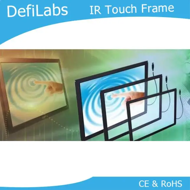 

DefiLabs ON SALE! Best price 46" IR Touch Screen Frame, 16:9 format - 10 touch points for Interactive Table, Interactive Media