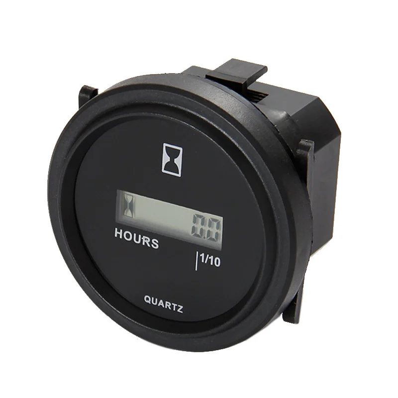 Free Shipping!LCD Round Hour Meter DC 4.5-90V Timer hour meter | Автомобили и мотоциклы
