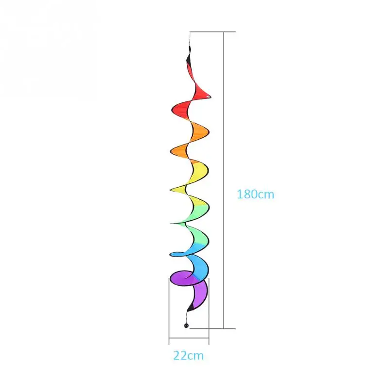 Стиль Складная Радужная спиральная мельница для сада ветровая палатка для кемпинга домашний сад фестиваль Декор поставки