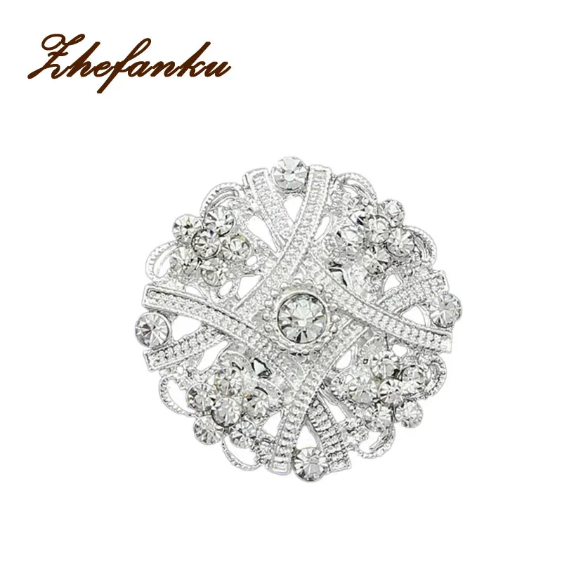 

Korean Version Small Silver Color Brooch Collar Charming Clothing Accessories Drop Shipping