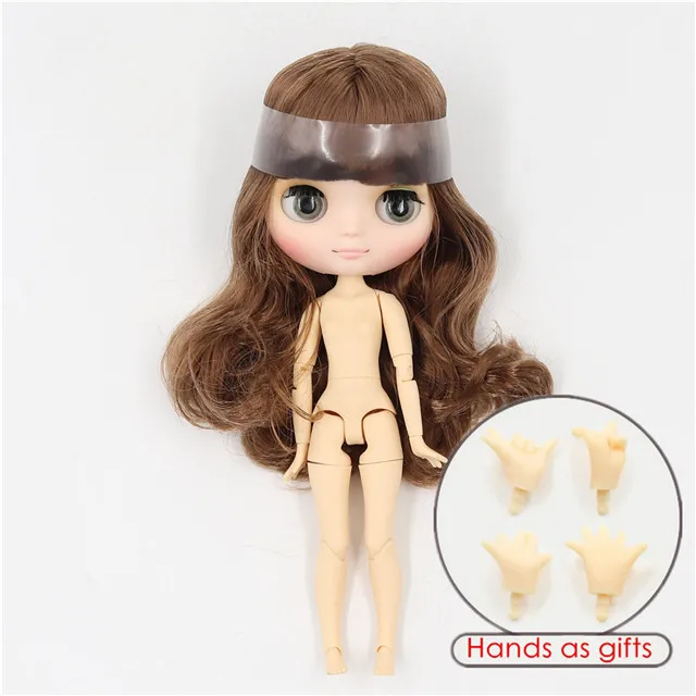 Фабрика blyth middie кукла 1/8 bjd 20 см матовое лицо шарнирное тело милая игрушка подарок для девочки - Цвет: matte face E