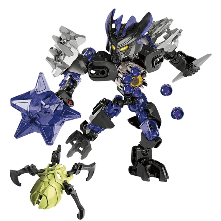 

BionicleMask of Light XSZ 706-4 Children's Protector of Water Bionicle Building Block Compatible with Legoings 70781 Toy