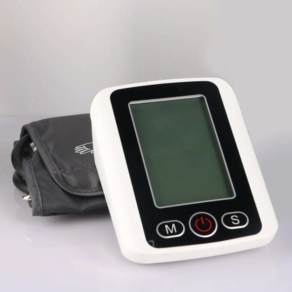 Медицинское оборудование монитор кровяного давления ЖК-экран режим памяти автоматический тонометр верхняя рука монитор кровяного давления машина