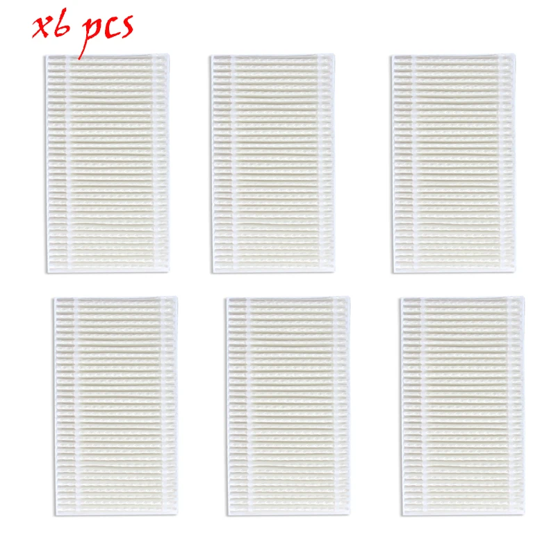 6 шт. hepa фильтр для Haier xshuai T370 kk320-bg t350b j3500 swr-t320s Haier 370tx робот Запчасти для пылесоса