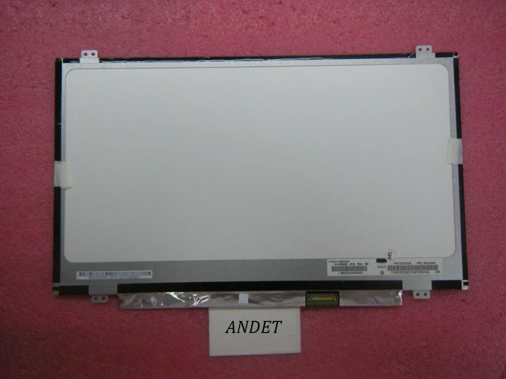 

14.0" New Original for Lenovo Thinkpad L440 E440 HDAG eDP 04X0393 N140BGE-E33 Resolution1366*768 Laptop LCD Panel Matrix Screen