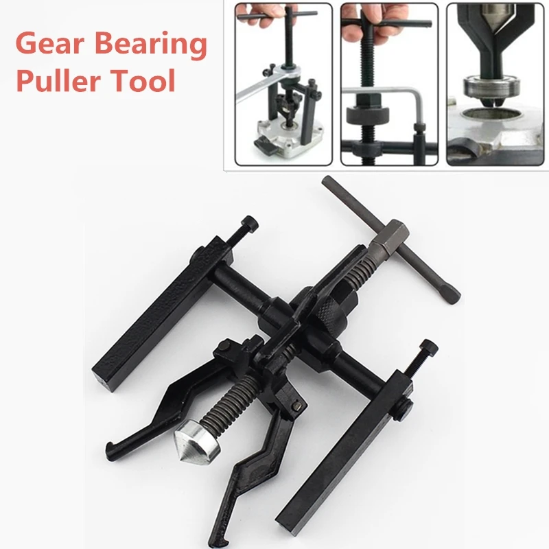 3 Jaw Pilot Bearing Puller  Bushing Motorcycle Axletree Remover Extractor Tools 