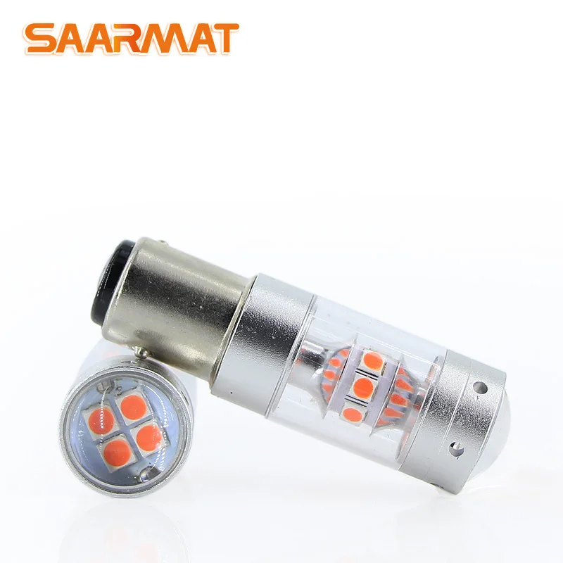 2 * Led 1157 BAY15D P21/5 Вт лампы стоп/задние тормозные 12 В Красный Белый для VOLVO C30 V60 XC60 XC90 S40