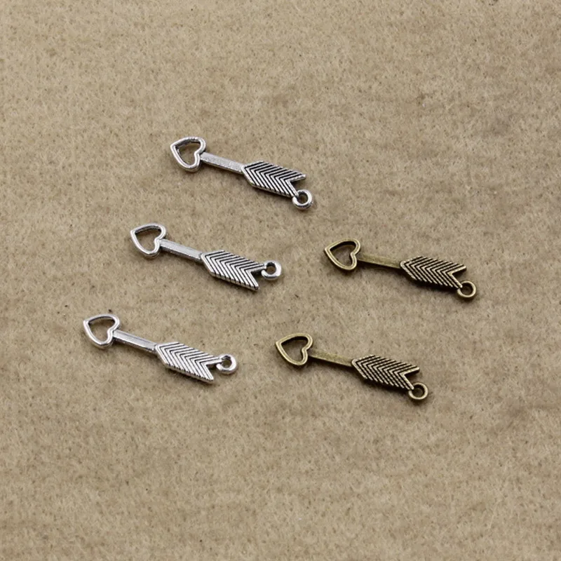 30*7 Antique Bronze Arrow Charm DIY Jewelry Making 5291 92diy jewelry