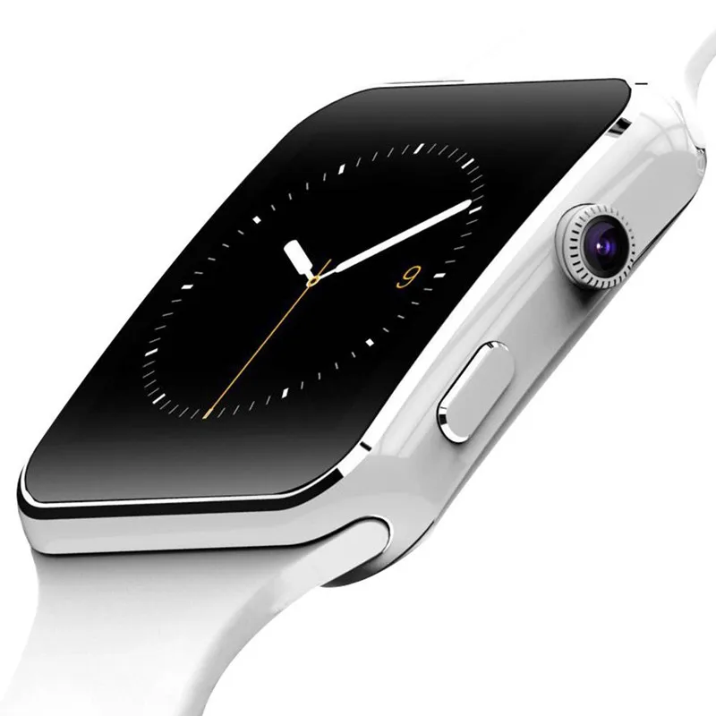 

X6 Bluetooth Smart Watch men women Sport Passometer Smartwatch with Camera Support SIM Card Whatsapp Facebook for Android Phone