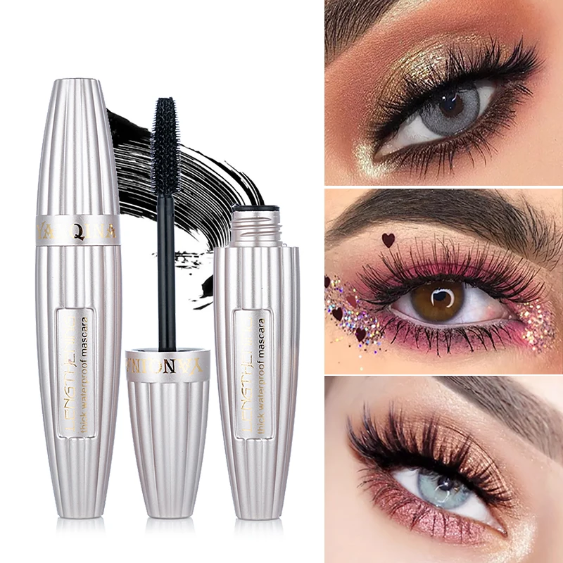 

1 Pcs 3D Waterproof Mascara for Eyelash Extension Makeup Black Curling Thick Lengthening Eye Lashes Cosmetics Make Up