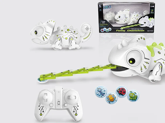 

Newest 2.4GHz RC Animal Chameleon Color Remote Control Changeable Toys for Kids Toy Smart Chameleon