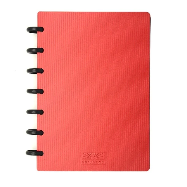 Innovative PP Cover Ring notebook 60 removable Sheets or 80 refill