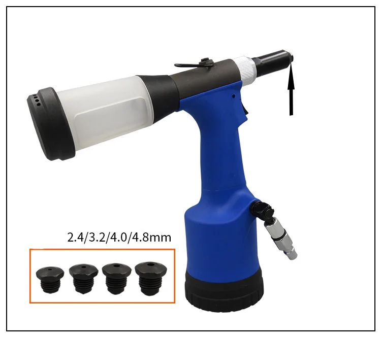 Пневматический самовсасывающийся заклепный пистолет слепой заклепки машина промышленного класса клепки инструмент